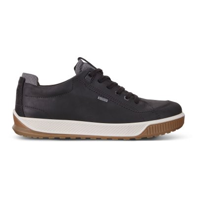 Kozaki Ecco Byway Tred Black - Czarne Sneakersy Męskie PL622031099