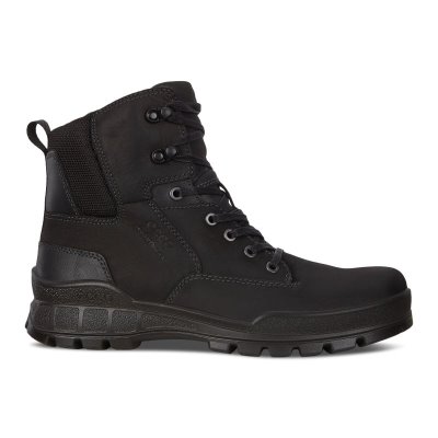 Sandały Ecco Track 25 Mid HM Pl Black - Czarne Kozaki Męskie PL62203-0075