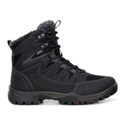 Buty Ecco Xpedition III GTX Black - Czarne Kozaki Damskie PL62203-0069