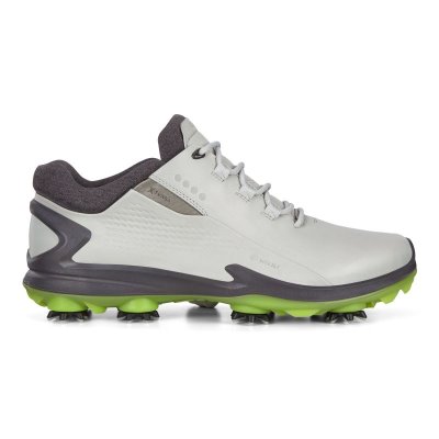 Buty Sportowe Ecco Biom G3 Cleated Olive - Oliwkowe Buty Golfowe Męskie PL622030551