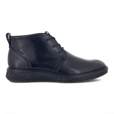 Buty Ecco ST.1 Hybrid GTX Black - Czarne Kozaki Męskie PL62203-0062