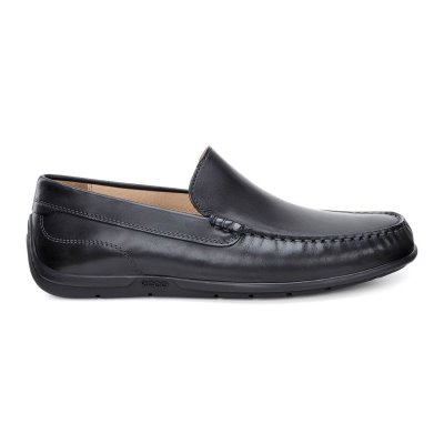 Buty Sportowe Ecco Classic MOC 2.0 Black - Czarne Mokasyny Męskie PL622030737