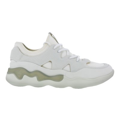 Buty Ecco ELO Athletic White - Białe Sneakersy Damskie PL622031130