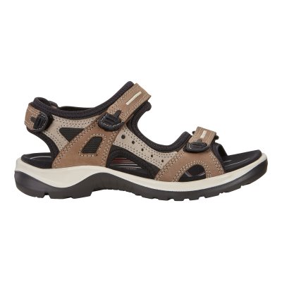 Buty Sportowe Ecco Yucatan Olive Brown - Oliwkowe Brązowe Sandały Damskie PL622030789