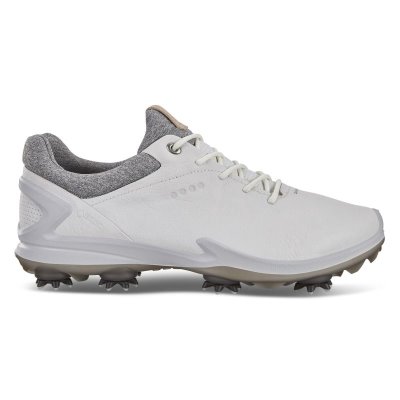Buty Ecco Biom G 3 White - Białe Buty Golfowe Męskie PL622030560