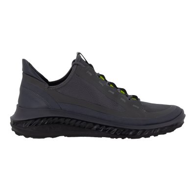 Buty Sportowe Ecco ST.360 Athletic Dark Grey - Ciemny Szare Sneakersy Męskie PL622031183
