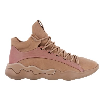 Sandały Ecco ELO Booties Pink - Różowe Sneakersy Damskie PL622031204