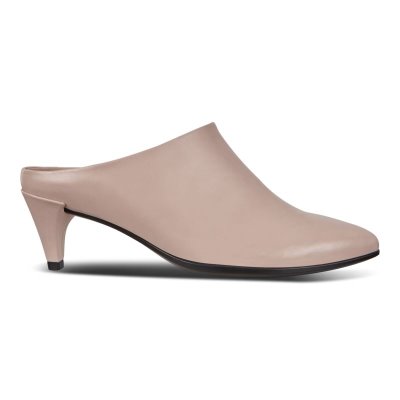 Buty Ecco Shape 45 Pointy Sleek Rose - Różowe Muły Damskie PL622030471