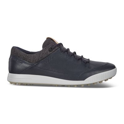 Kozaki Ecco Street Retro Navy - Granatowe Buty Golfowe Męskie PL622030587