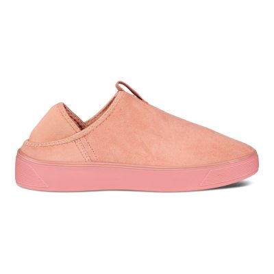 Buty Ecco Street Tray Rose - Różowe Buty Slip On Damskie PL622030161