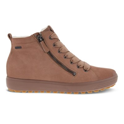 Sandały Ecco Soft 7 Tred GTX Hi Pink - Różowe Sneakersy Damskie PL622030016