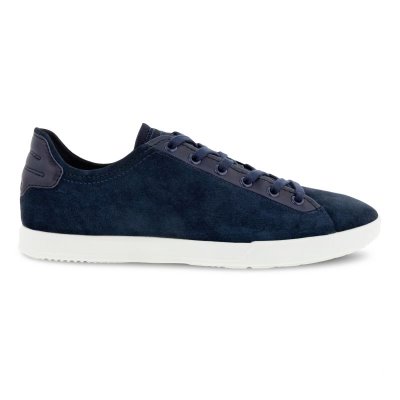 Kozaki Ecco Collin 2.0 Navy - Granatowe Buty Męskie PL622031022
