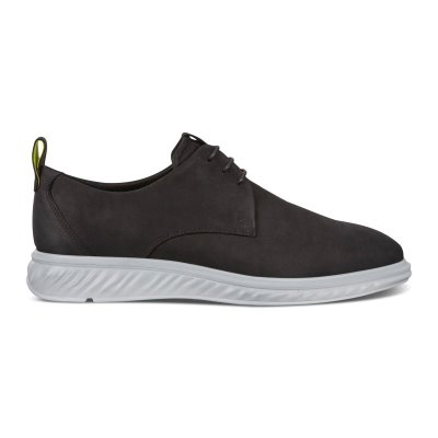 Buty Sportowe Ecco ST.1 Hybrid Lite Black - Czarne Buty Derby Męskie PL622030080