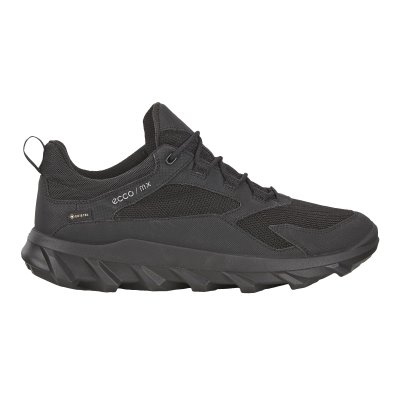 Buty Sportowe Ecco MX Low GTX Black - Czarne Sneakersy Męskie PL622031286