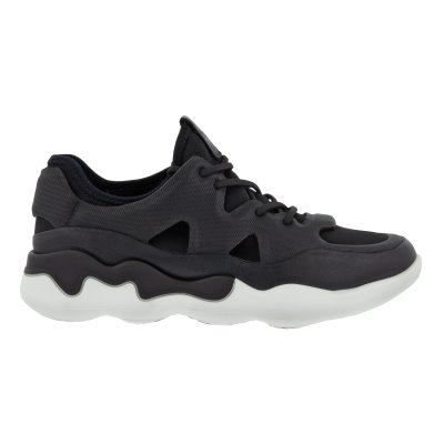 Sandały Ecco ELO Athletic Black - Czarne Sneakersy Damskie PL622031287