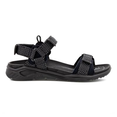 Buty Ecco X-TRINSIC 3s Black - Czarne Sandały Męskie PL622030919