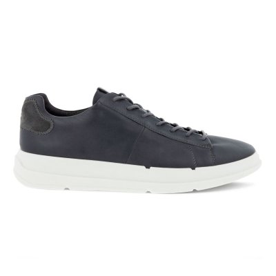Buty Sportowe Ecco Soft X Classic Dark Grey - Ciemny Szare Sneakersy Męskie PL622030260