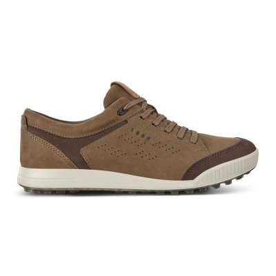 Buty Sportowe Ecco M Golf Street Retro Golf Olive Brown/Coffee - Oliwkowe Brązowe/Kawa Buty Golfowe