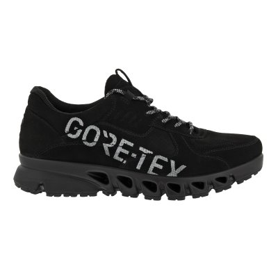 Kozaki Ecco Multi-vent Gore-Tex Black - Czarne Sneakersy Męskie PL622031179