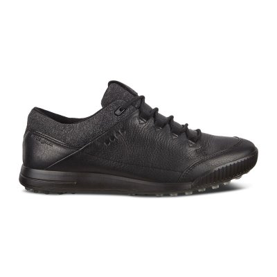 Kozaki Ecco Street Retro Black - Czarne Buty Golfowe Męskie PL622030568