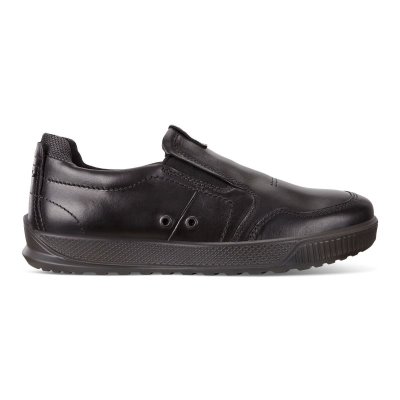 Sandały Ecco Byway Black - Czarne Buty Slip On Męskie PL622030152