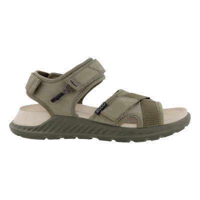 Buty Ecco Exowrap 3ST.ap Olive - Oliwkowe Sandały Męskie PL622030824