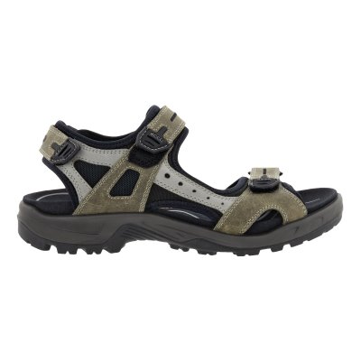 Buty Ecco Yucatan Olive/Grey - Oliwkowe/Szare Sandały Męskie PL622030827