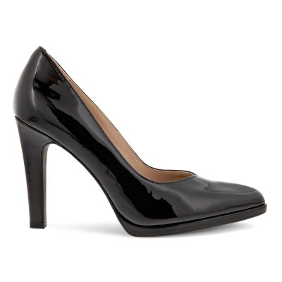 Buty Sportowe Ecco Elevate Plateau 75 Black - Czarne Szpilki Damskie PL622030484