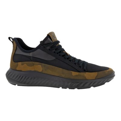 Buty Sportowe Ecco ATH-1FM LX Olive/Black - Oliwkowe/Czarne Buty Slip On Męskie PL622031073