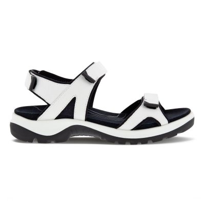 Kozaki Ecco Yucatan 2.0 White - Białe Sandały Damskie PL622030869