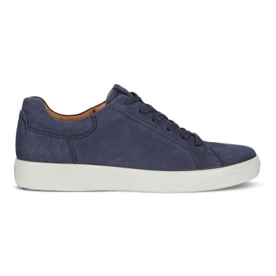 Sandały Ecco Soft 7 ST.Eet Perf Navy - Granatowe Sneakersy Męskie PL622031324